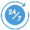 24/7 Availability